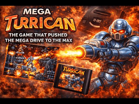 MEGA TURRICAN | the game that pushed the Genesis to the max