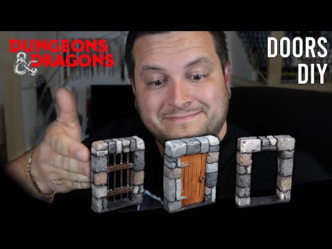 Doors! DIY Crafting Essentials for #dungeonsanddragons