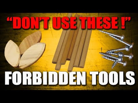 Why they were WRONG about dowels, biscuits and pocket screws.