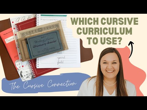 Which cursive curriculum should I use? | The Cursive Connection | Palmer Method | Handwriting Tears