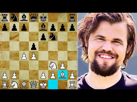 Magnus Carlsen's Commanding Catalan Opening