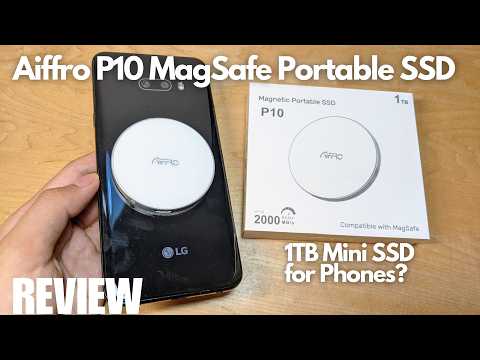REVIEW: Aiffro P10 MagSafe Portable SSD - Magnetic 1TB Portable External Drive - Any Good?