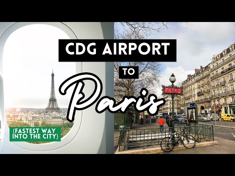 How to get to Paris from CDG airport + buy your ticket BEFORE YOU LAND | explained in 4 minutes