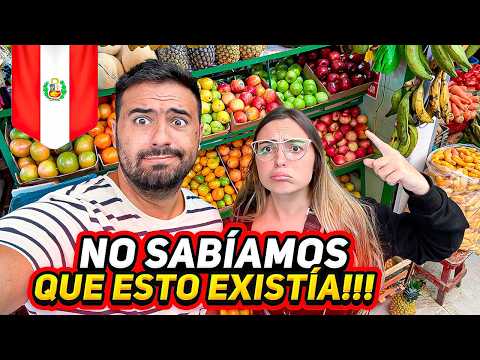 People Eat THIS in PERU?! Exploring a Local Market in LIMA 🇵🇪