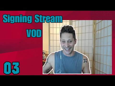 Neil Newbon Signing VOD # 3