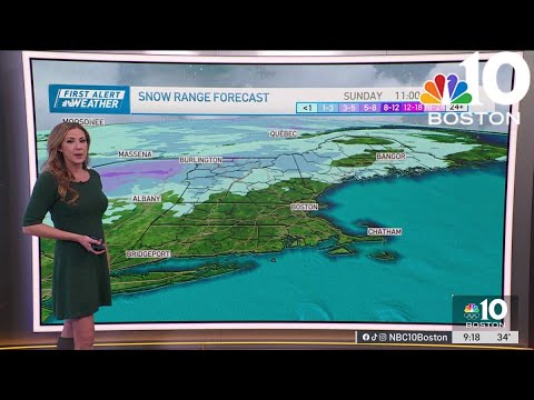 When will it snow in Boston?