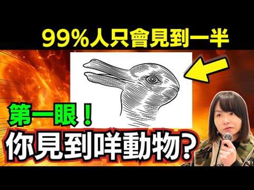 99%人只會見到一半? 7張錯覺圖|第一眼答案,可能講晒你性格