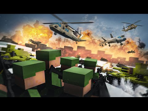 Villagers vs Pillagers : WORLD WAR | D-DAY - Minecraft Animation Movie