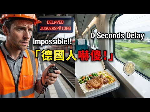 《這就是落後的亞洲?》德國工程師帶著「秒錶」來台灣高鐵找碴,結局讓他羞愧到想辭職!