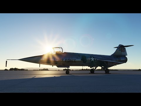 First look at the F-104G Starfighter in Microsoft Flight Simulator