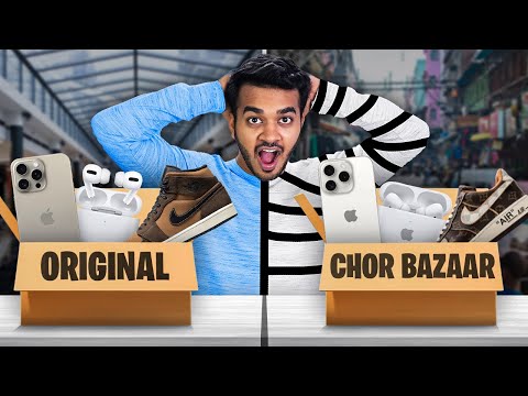 Real Vs. Chor Bazaar Expensive Products Guess Challenge!
