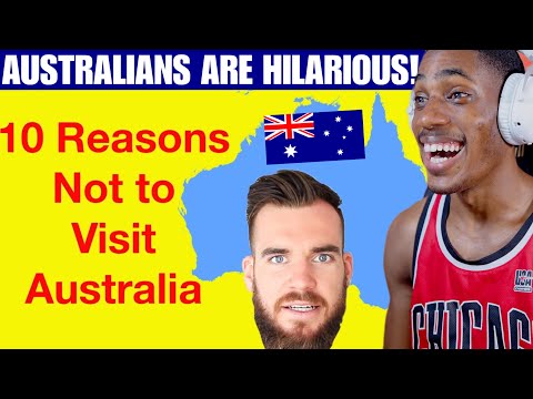 American Reacts to Aussie Reacts to 10 Reasons NOT to Visit Australia