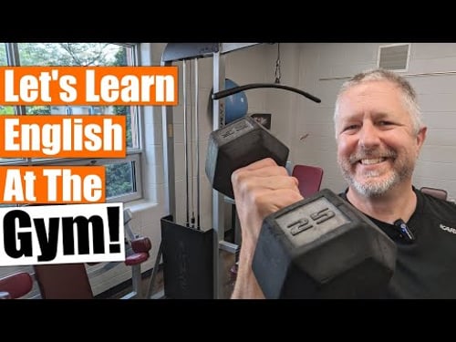 Let's Learn English at the Gym! ππ½ππͺ