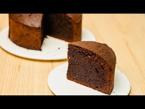 How to bake a very rich chocolate cake