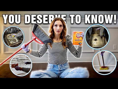 *NEW* Deep Cleaning Hacks for a SPOTLESS Home in Minutes!