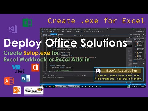 How to deploy Office Solutions. Step by step for both Workbook/Document and Add-ins Projects