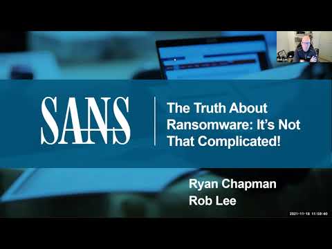 The Truth about Ransomware: Its not Complicated!