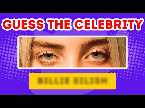 Can You Guess 100 Celebrities Just by Their Eyes? π Let's Find Out!