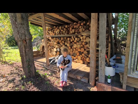 Как я расчищала участок в деревенском доме!