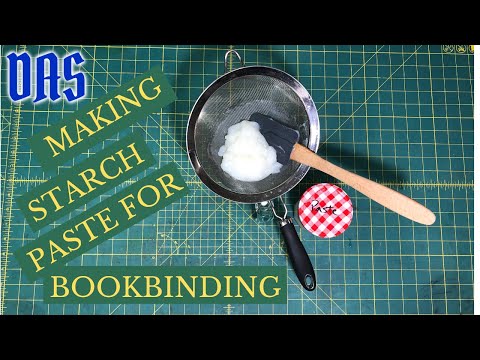 Making Starch Paste for Bookbinding // Adventures in Bookbinding