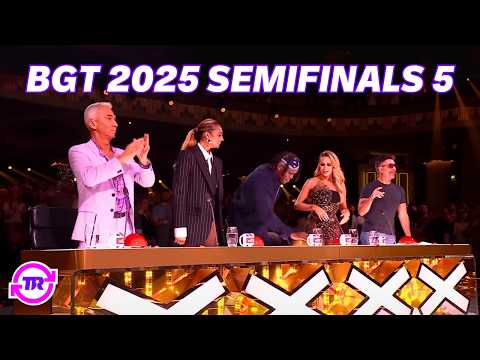 KSI SMASHES LIVE GOLDEN BUZZER For Magical SURPRISE Proposal On BGT 2025 Semifinals 5!