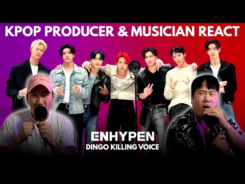 Musicians react & review ♡ ENHYPEN - Dingo Killing Voice
