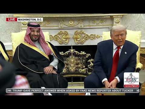 WATCH: Trump Holds Meeting With the Crown Prince & PM of the Kingdom of Saudi Arabia - 11/18/25