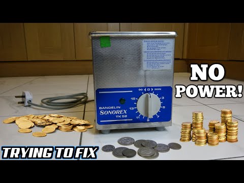 Trying to FIX a West German ULTRASONIC CLEANER - Bandelin Sonorex TK52
