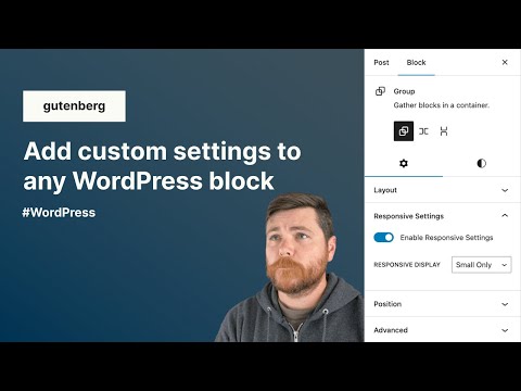 Custom Responsive Settings in Gutenberg Blocks