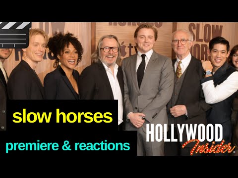 'Slow Horses' - Full Premiere & Reactions, Gary Oldman, Jack Lowden, Olivia Cooke, Jonathan Pryce
