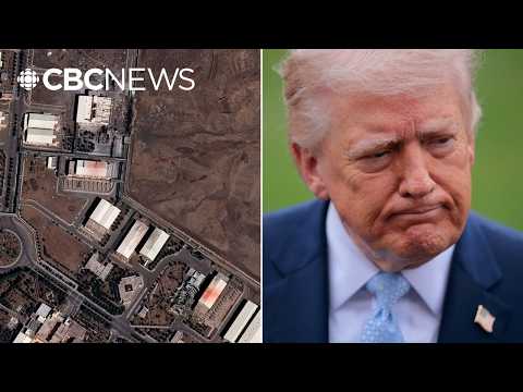 Iran nuclear facility hit in airstrike as Trump sends mixed signals on next steps in war