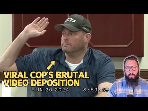 Video Deposition of the Supervisor Who Ordered the False Arrest of Demetrius Kern (update Part 2)
