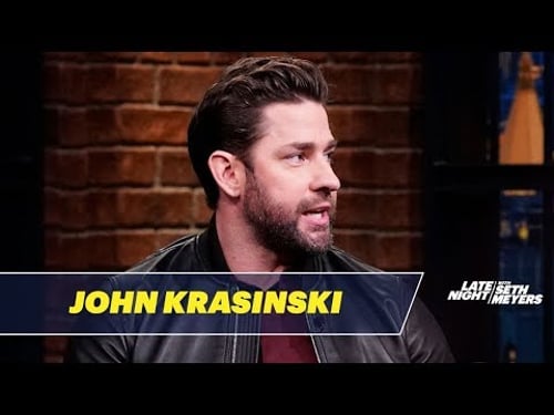 John Krasinski Thinks Emily Blunt’s Dad Is the Greatest Human Ever