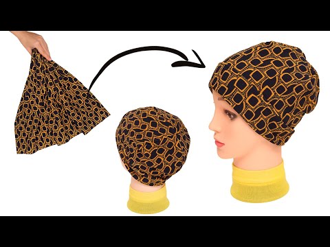 Sew a comfortable hat of any size in 5 minutes - a simple way!
