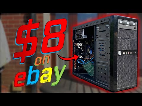 I Bought an $8 CUSTOM PC on Ebay...