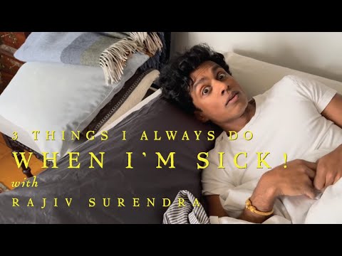 3 THINGS I ALWAYS DO FOR A COLD/FLU - With Rajiv Surendra