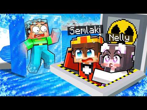 Überlebe in einem BUNKER einen EISSTURM mit Freunden in Minecraft!