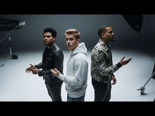 Justin Bieber ft The Weeknd _City Lights & Chris Brown (Official Audio)