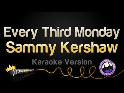 Sammy Kershaw - Every Third Monday (Karaoke Version)