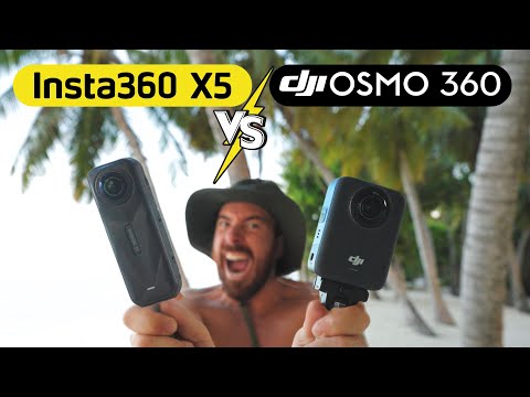 Comparing insta360 X5 vs OSMO 360