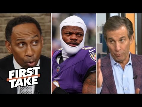 FIRST TAKE | Ravens should TRADE Lamar Jackson if they miss the Playoffs - Mad Dog tells Stephen A.