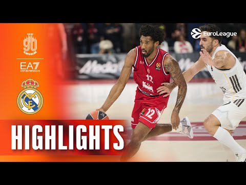 When the MOMENT Found Guduric | Milan - Real Madrid | R16 BASKETBALL HIGHLIGHTS 2025-26