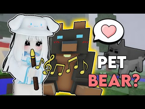 I Tamed a BEAR In 99 Nights In the Forest Taming Update Roblox