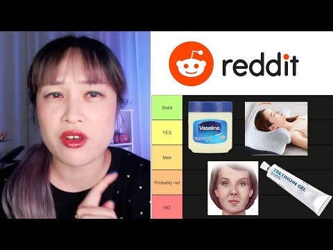 Scientist Ranks Reddit's Top Skincare Tips