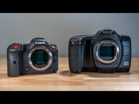 Canon R5C vs Blackmagic 6K Full Frame - A Detailed Technical Comparison