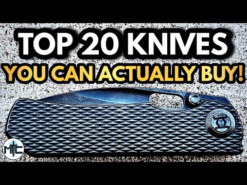 TOP 20 Pocket Knives From My Collection You Can ACTUALLY BUY!