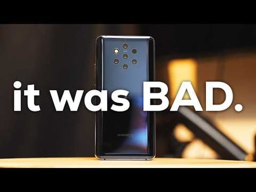 The Nokia experiment was awful.