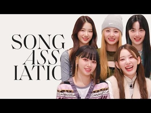 LE SSERAFIM Sings 'Antifragile', Taylor Swift, and Seventeen in a Game of Song Association | ELLE