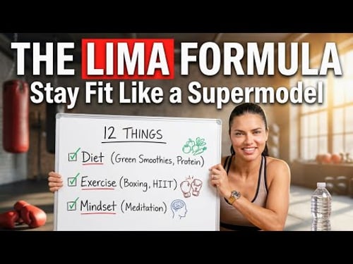 12 Things Adriana Lima Does to Stay Fit & Healthy