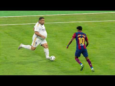 EVEN AT 49 YEARS OLD & OBESE, LOOK WHAT RONALDO PHENOMENON DID IN THIS LEGENDARY MATCH